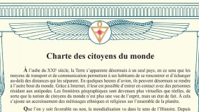 Charte des citoyens du monde Rose-Croix