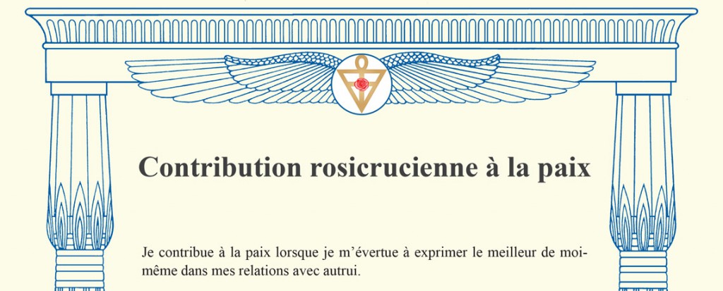 Contribution rosicrucienne à la paix