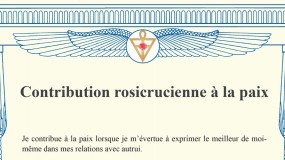 Contribution rosicrucienne à la paix