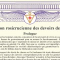 Déclaration rosicrucienne des devoirs de l'homme