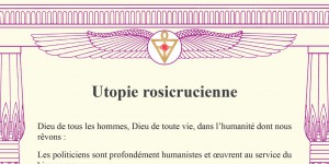 Utopie rosicrucienne