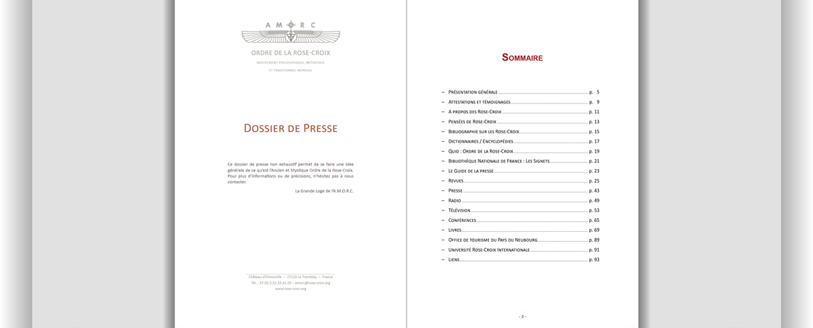 Dossier de presse
